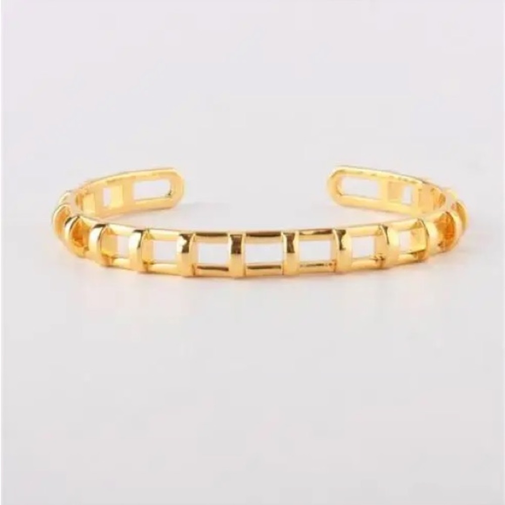 Stella & Dot Cage Cuff Gold